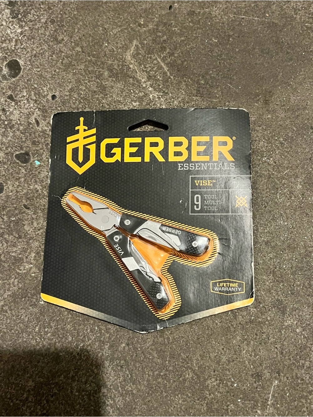Gerber Essentials Vise Multi-Tool — Orange and Silver